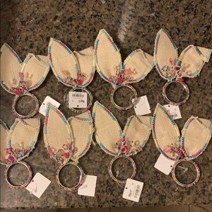 Bunny Easter napkin rings